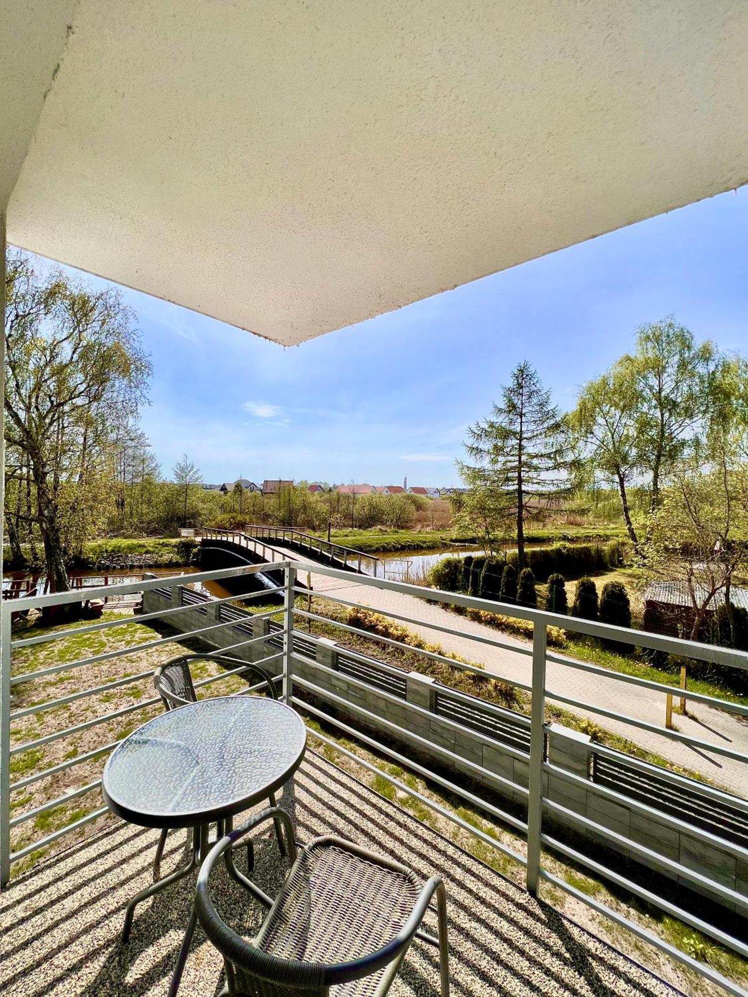 Wenecja Polnocy Apartment Leba Bagian luar foto